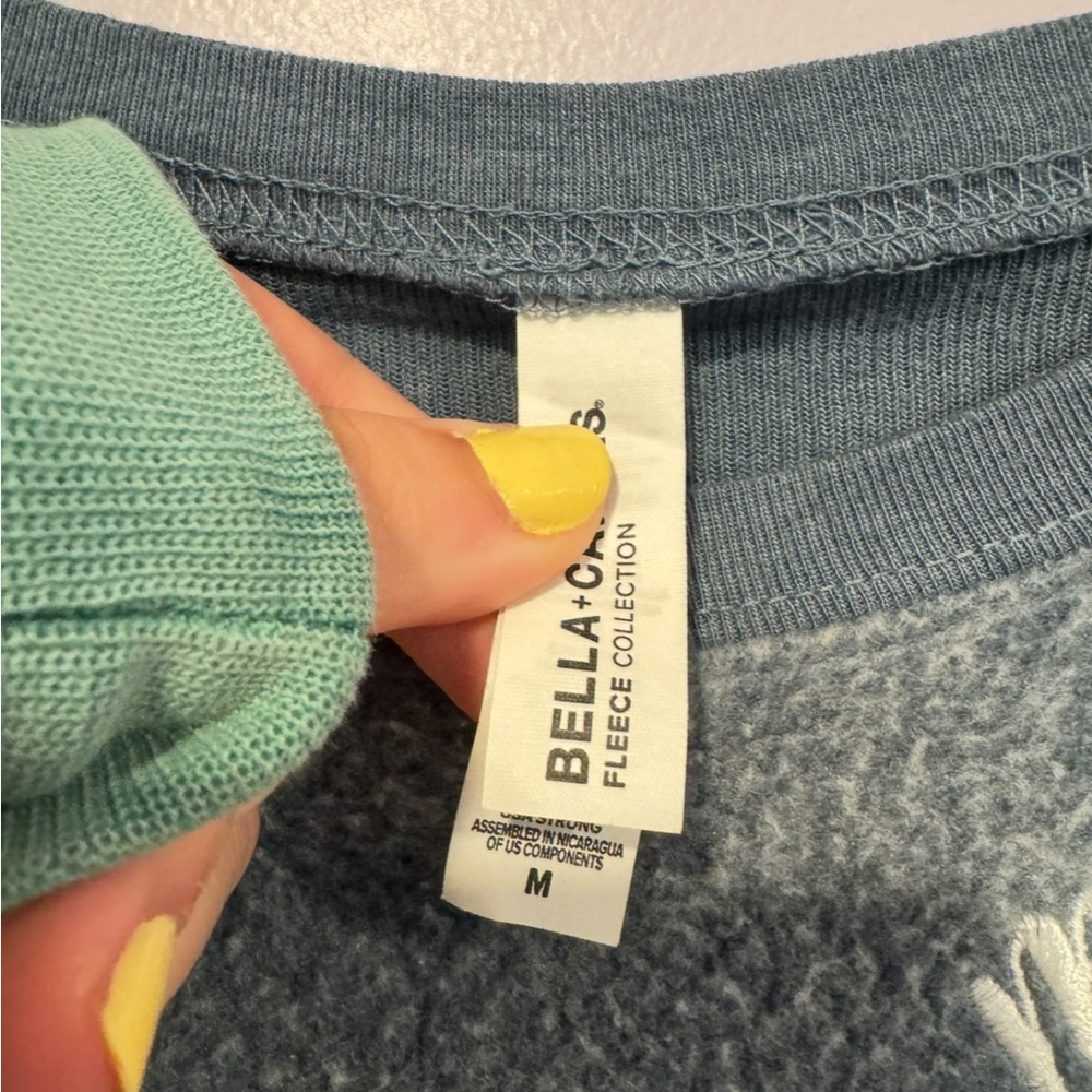 Embroidered Magical Babe inside out style Stewart Avenue‎ sweatshirt - Picture 3 of 4